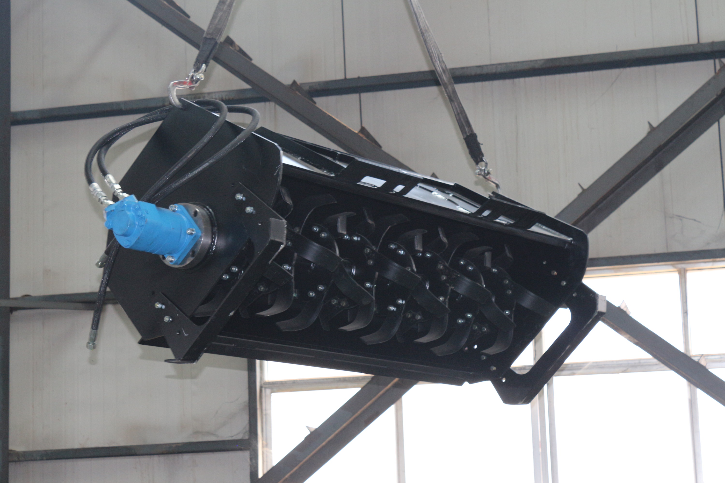 Agricultural Garden Farm Skid Steer Loader Rotary Tiller Cultivator for