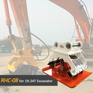 Compattatore a piastre idraulico OEM RHC-08 per escavatore da 19-24 tonnellate