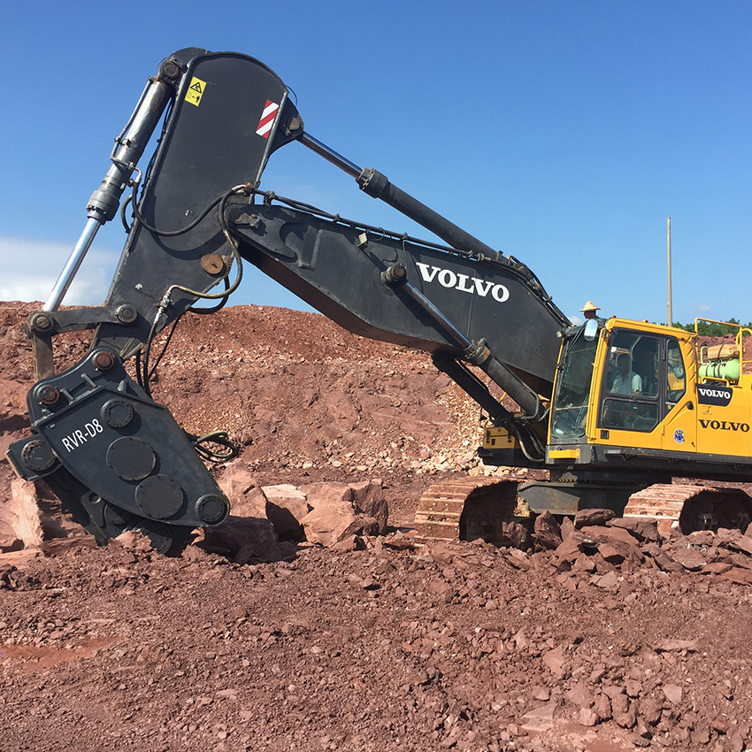 Vibro Ripper: Revolutionierung des Fels- und Betonabbruchs