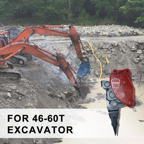 Vibro Ripper RVR-E7 pour excavatrice de 46 &agrave; 60 tonnes 