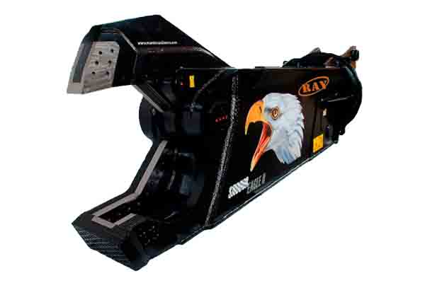 SH130R Excavator hydraulic steel cutting eagle shear