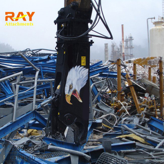 Cesoia idraulica per rottami metallici per escavatore usato/taglialamiere taglia rottami