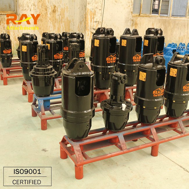 REA15000 model hydraulic Earth Auger drilling
