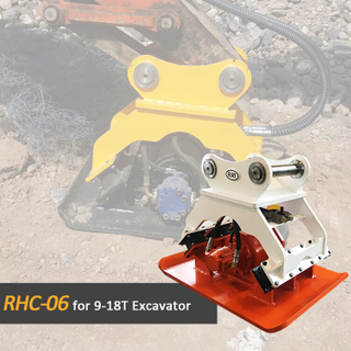 Compattatore a piastre idraulico RHC-06 per escavatore da 9-18 tonnellate 