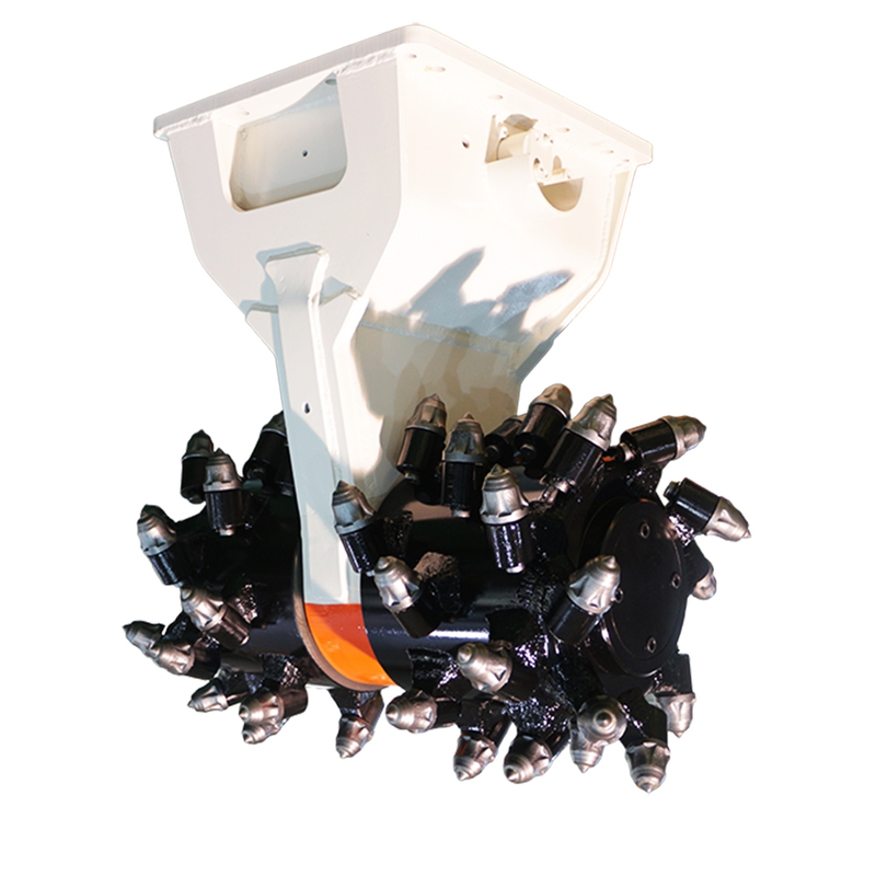 Rock Drum Cutting Machine Rotary Drum Cutters for Excavator RAY
