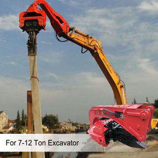 Battipalo vibrante idraulico RV-100 per escavatore da 7-12 tonnellate