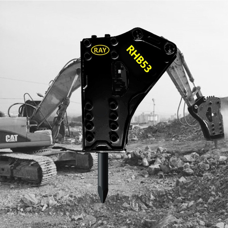 Martello demolitore idraulico laterale RHB53 per escavatore da 2,1~4 T