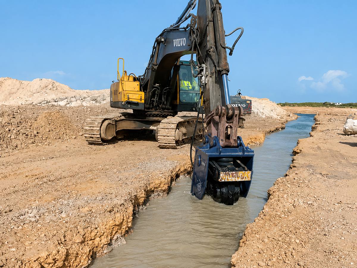 Hist&oacute;ria de cliente: RVR60 Vibro Ripper oferece quebra confi&aacute;vel de calc&aacute;rio no Panam&aacute;