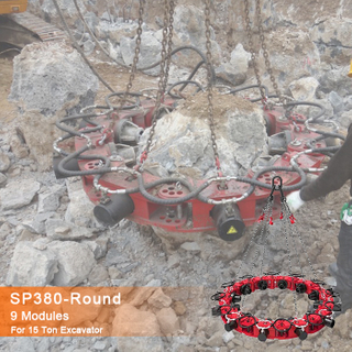 SP380-9 Quebra-estacas hidr&aacute;ulico de concreto para venda