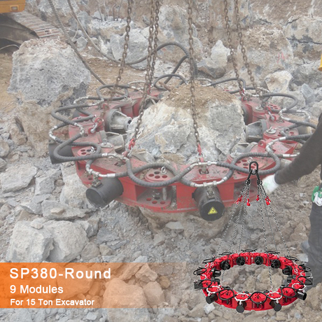 Brise-pieux hydraulique en b&eacute;ton SP380-9 &agrave; vendre