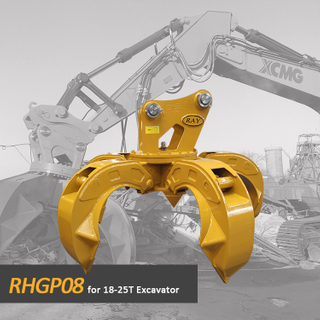 RHGP-08 Hydraulic Scrap Grab Orange Peel Grapple for Sale