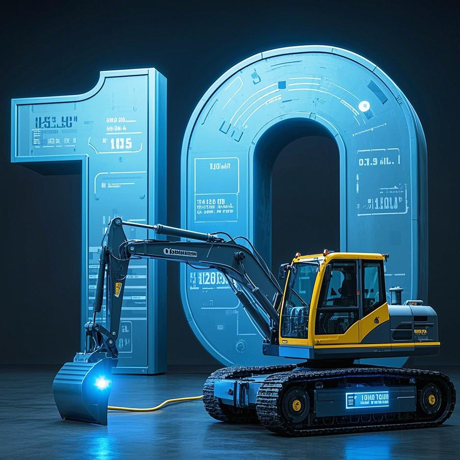 Olhando para tr&aacute;s, para 2024: dez tend&ecirc;ncias not&aacute;veis ​​na ind&uacute;stria de m&aacute;quinas de constru&ccedil;&atilde;o
