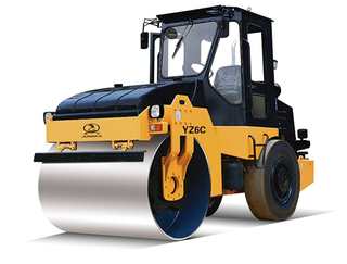 6 Ton Single Drum Vibratory/ Vibratory Oscillatory Roller Road Construction Rollers