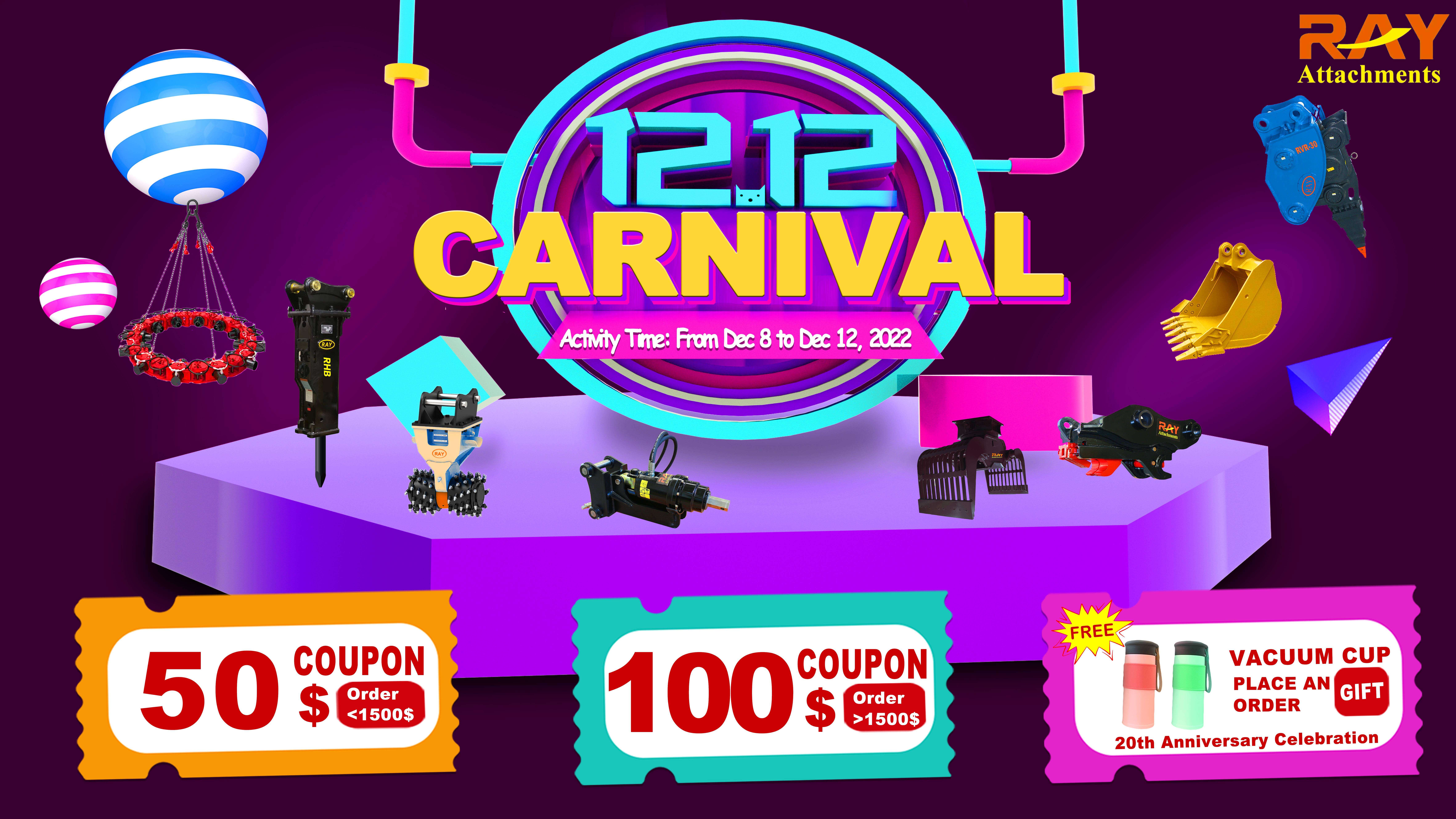 FAI L'ORDINE PER VINCERE LE ATTIVIT&Agrave; DI PROMOZIONE DEL CARNEVALE 12/12 DI RAYMOND