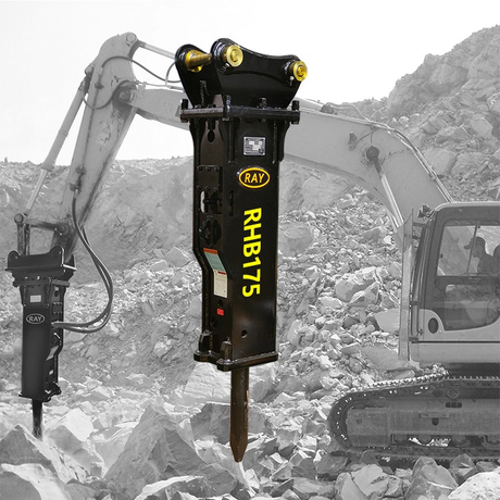Kastenf&ouml;rmiger Hydraulikhammer RHB175 f&uuml;r 43-50-T-Bagger