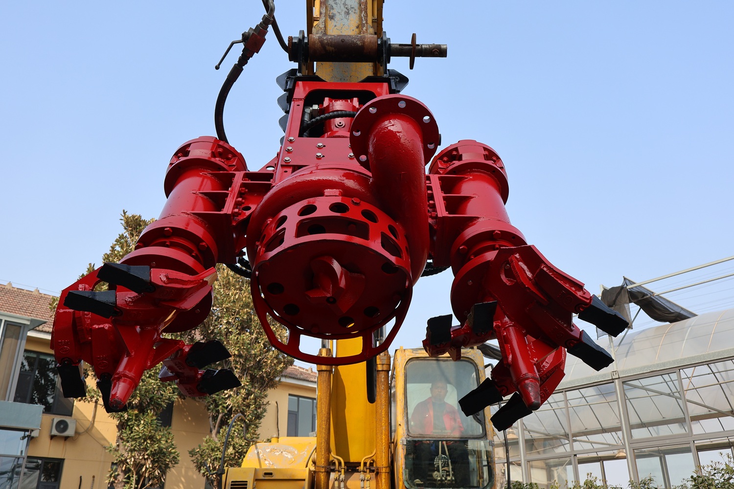 Bomba de dragagem de escavadeira RAY Attachments: redefinindo a efici&ecirc;ncia no manuseio de lama