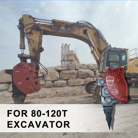Ripper vibrante RVR-D10 per escavatore da 80-120 tonnellate 