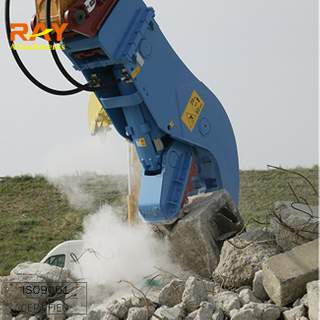 Hydraulic concrete pulverizer metal shear for excavator used