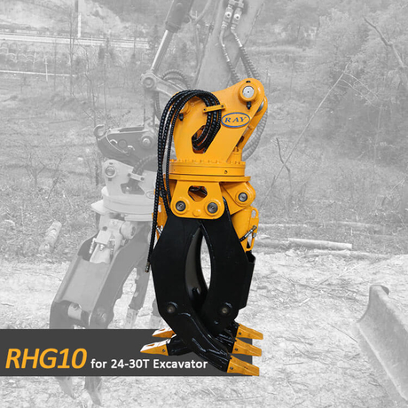 Grappin &agrave; bois mod&egrave;le RHG10 pour pelle 24-30 T