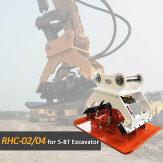 Compattatore vibrante idraulico RHC-02/04 per escavatore da 5-8 tonnellate in vendita