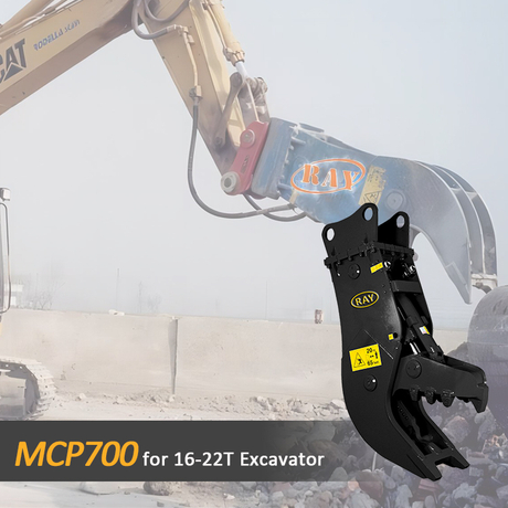 Pulv&eacute;risateur fixe pour excavatrice MCP700