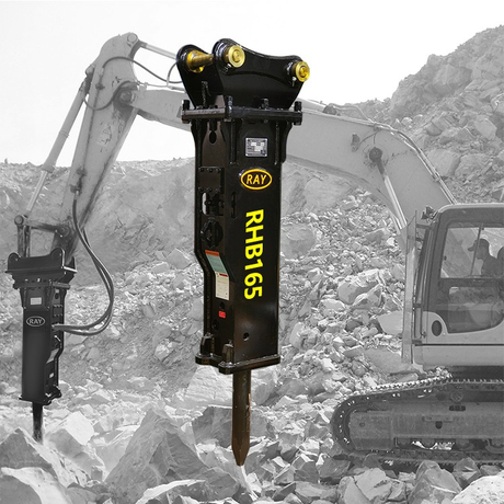 Martello idraulico a scatola RHB165 per escavatore da 30~42 T