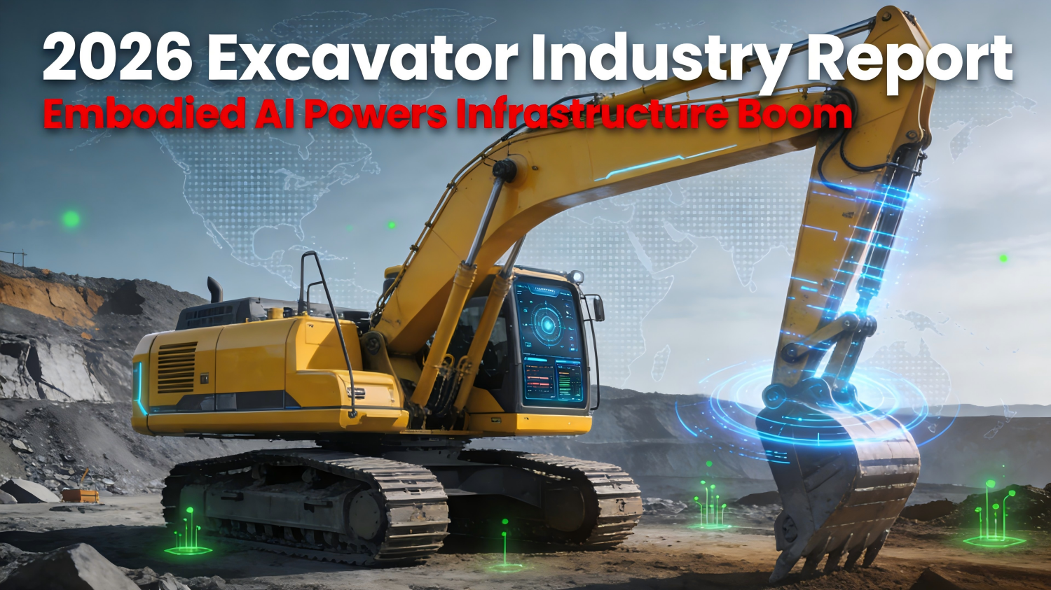 Branchenbericht 2026 f&uuml;r Bagger: Verk&ouml;rperte KI sorgt f&uuml;r einen rekordverd&auml;chtigen Start in die n&auml;chste Phase der Infrastruktur