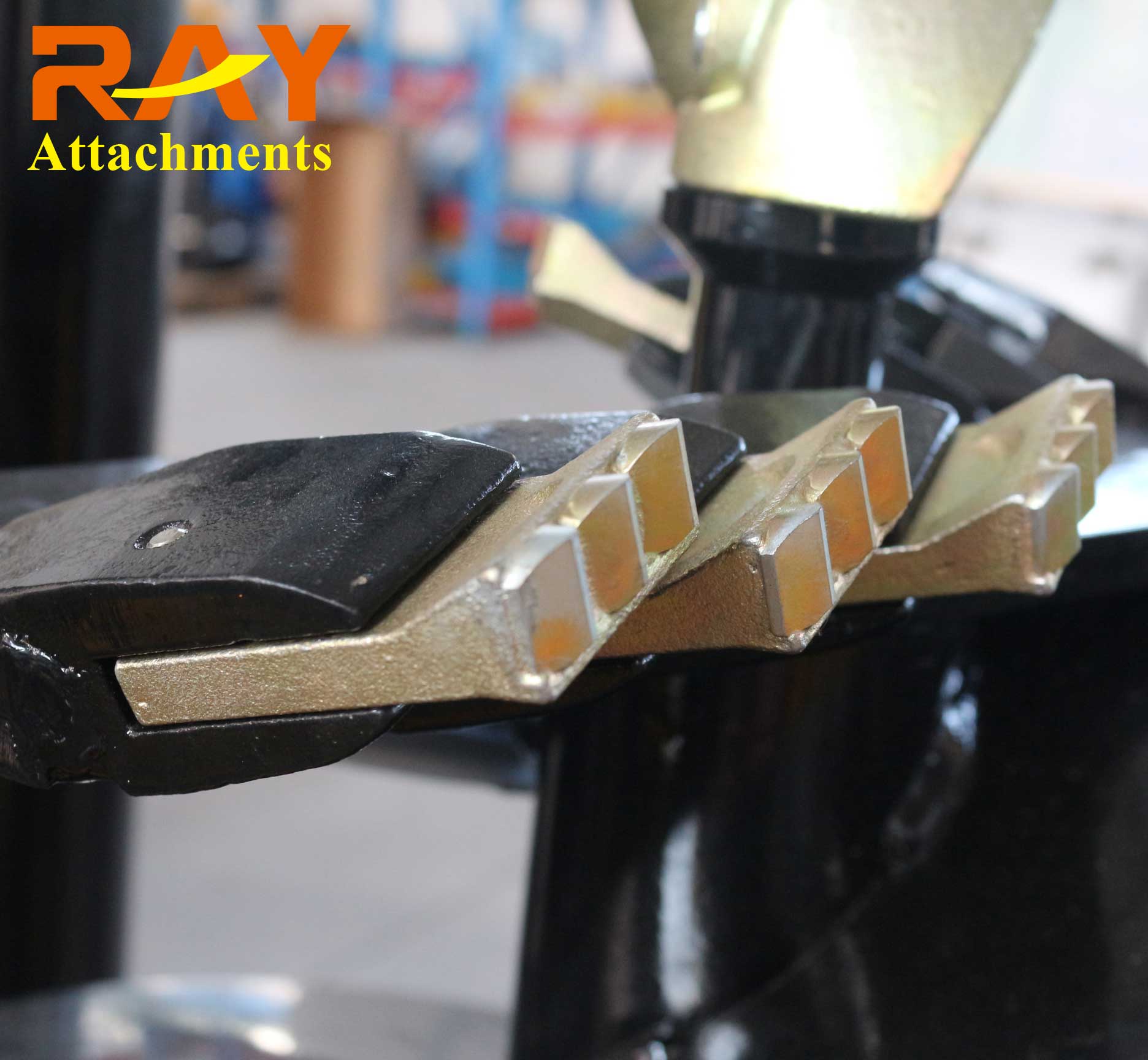 REA5500 model Earth Auger for excavator attachments