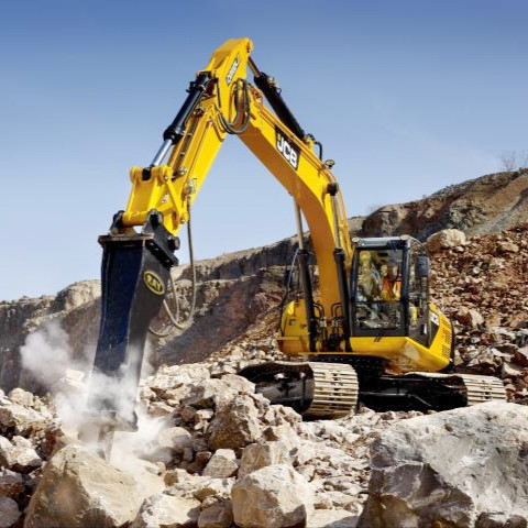 Martello demolitore da roccia per escavatore idraulico RHB80 per la rottura
