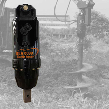 Trado terrestre da escavadeira REA6000 para escavadeira 6-8T