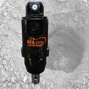REA3500 Excavator Earth Auger Hole Digger Machine 